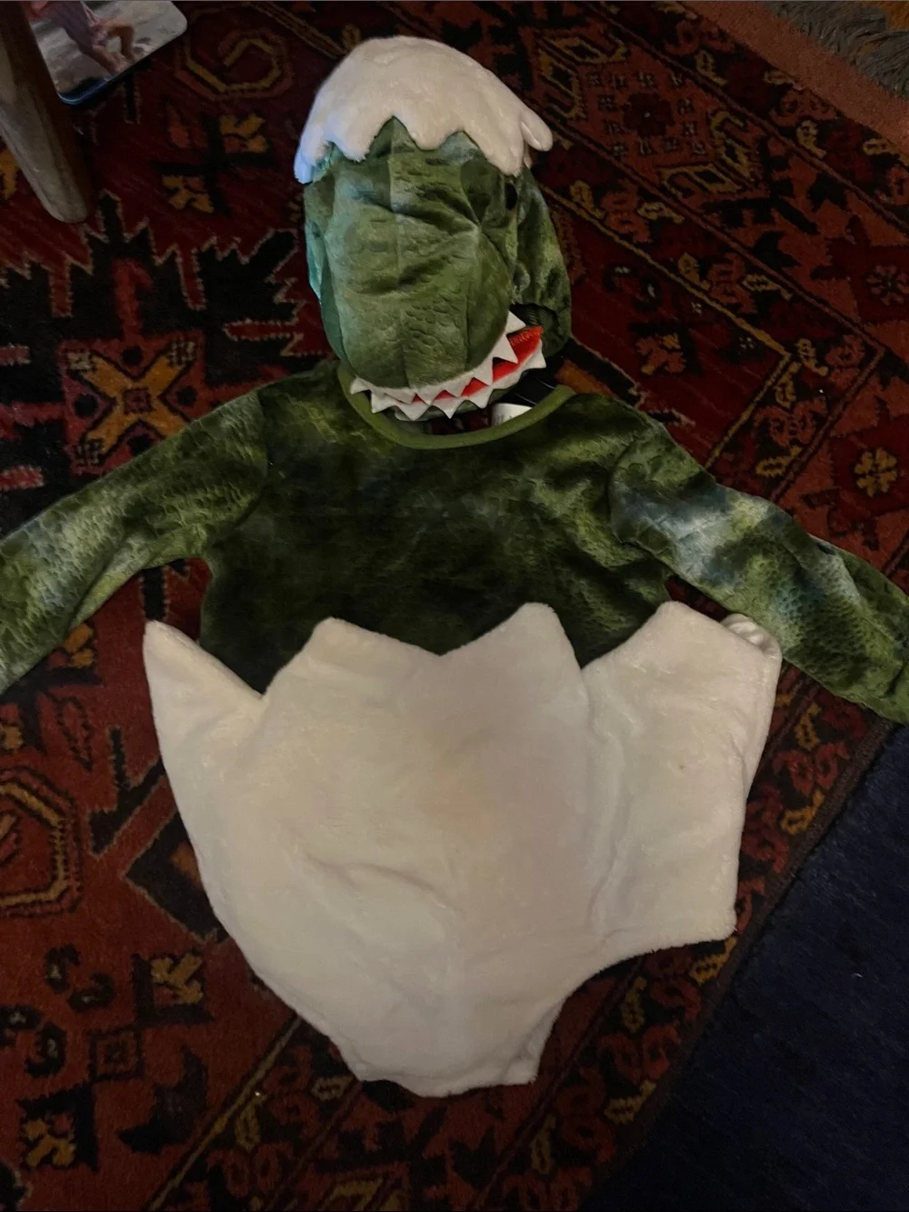 Pottery Barn Dino Egg Kids Costume - 0-6mo